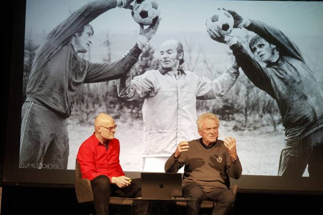 Sepp Maier auf Tour Tobias Bücklein und Sepp Maier bei der Sepp Maier Live Tour 2026 in der Karl-Diehl-Halle. Röthenbach an der Pegnitz, 23.03.2026 Röthenbach Nürnberger Land Karl Diehl-Halle Bayern D Copyright: xAgenturxWehnert R.Zichyx