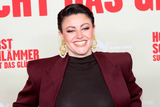 Tahnee Schaffarczyk bei der Horst Schlaemmer sucht das Glueck Kino Premiere im Cinemaxx Dammtor am 24.3.2026 in Berlin Horst Schlaemmer sucht das Glueck Kinopremiere in Hamburg