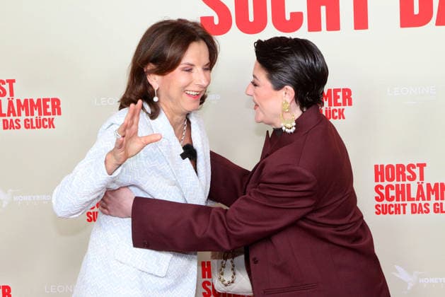 Claudia Obert und Tahnee Schaffarczyk bei der Horst Schlaemmer sucht das Glueck Kino Premiere im Cinemaxx Dammtor am 24.3.2026 in Berlin Horst Schlaemmer sucht das Glueck Kinopremiere in Hamburg