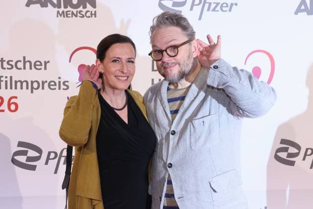 24. Deutscher Hörfilmpreis 2026 Ulrike Frank, Marc Schubring 24. Deutscher Hörfilmpreis 2026, Filmtheater Colosseum, Berlin, Datum: 24.03.2026 Copyright: xEventpress Kratschx