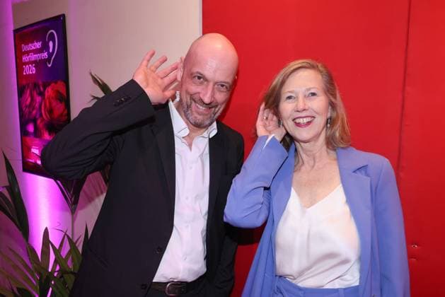24. Deutscher Hörfilmpreis 2026 Christian Koerner, Petra Zieser 24. Deutscher Hörfilmpreis 2026, Filmtheater Colosseum, Berlin, Datum: 24.03.2026 Copyright: xEventpress Kratschx