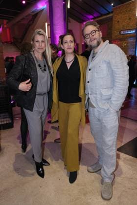 24. Deutscher Hörfilmpreis 2026 Nadine Krueger, Ulrike Frank, Marc Schubring 24. Deutscher Hörfilmpreis 2026, Filmtheater Colosseum, Berlin, Datum: 24.03.2026 Copyright: xEventpress Kratschx