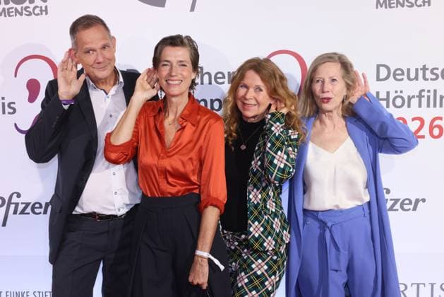 24. Deutscher Hörfilmpreis 2026 Julia Bremermann, Marion Kracht, Petra Zieser 24. Deutscher Hörfilmpreis 2026, Filmtheater Colosseum, Berlin, Datum: 24.03.2026 Copyright: xEventpress Kratschx