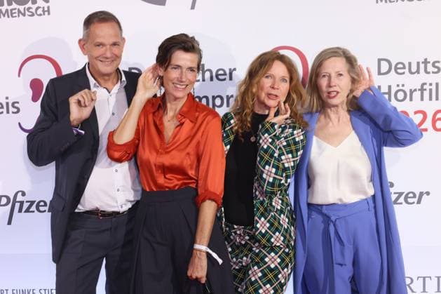 24. Deutscher Hörfilmpreis 2026 Julia Bremermann, Marion Kracht, Petra Zieser 24. Deutscher Hörfilmpreis 2026, Filmtheater Colosseum, Berlin, Datum: 24.03.2026 Copyright: xEventpress Kratschx