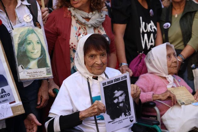 50th anniversary of the military coup of 76 Tati Almeida of Mothers of the Plaza de Mayo on the 50th anniversary of the military coup of 76 March 24 march on the day of remembrance EDITORIAL USE ONLY  Copyright: xGDA LaxNacion Argentina-xTodosxlosxderechosxreservados.xProhibidoxelxusoxoxreproducci&oacute;nxdexestaximagenxenxArgentinax SoledadxAznarezx arlanacionpic061535