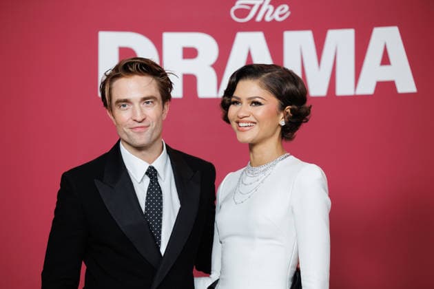 The Drama premiere at Pathe Palace theatre Celebrities arrival on red carpet Robert Pattinson and Zendaya Coleman 454413 2026 03 24  Copyright: xSebastienxFremontx xStarfacex STAR_454413_029