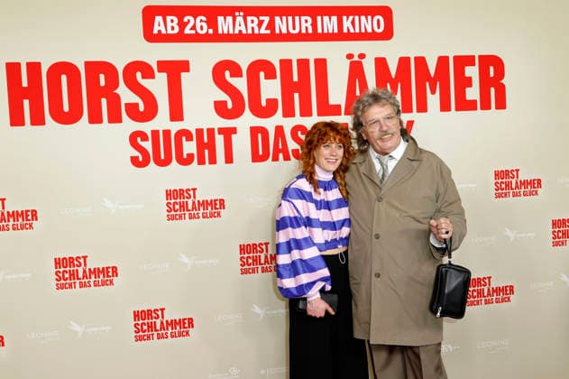 Laura Thomas und Hape Kerkeling bei der Premiere des Kinofilms Horst Schlämmer sucht das Glück im Cinemaxx Dammtor. Hamburg, 24.03.2026