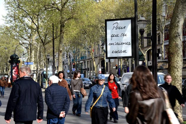 Celine Dion s Song Titles Displayed In The Streets Of Paris Celine Dion s song titles are displayed in the streets of Paris, Pour que tu m aimes encore, Encore un soir, My Heart Will Go On, S il suffisait d aimer, Power of Love France on March 24, 2026. Photo by Alain Apaydin ABACAPRESS.COM Date de PDV ; 24 03 2026 Paris France  Copyright: xApaydinxAlain ABACAx