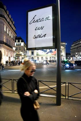 Celine Dion s Song Titles Displayed In The Streets Of Paris Celine Dion s song titles are displayed in the streets of Paris, Pour que tu m aimes encore, Encore un soir, My Heart Will Go On, S il suffisait d aimer, Power of Love France on March 24, 2026. Photo by Alain Apaydin ABACAPRESS.COM Date de PDV ; 24 03 2026 Paris France  Copyright: xApaydinxAlain ABACAx