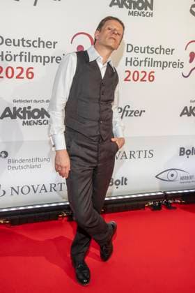 ABB HOERFILMPREIS Alexander Scheer zu Gast beim Deutschen Hoerfilmpreis 2026 im Colosseum Filmtheater Berlin am Dienstag den 24.03.2026 in Berlin Berlin Deutschland