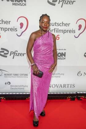 ABB HOERFILMPREIS Kathy Etoa zu Gast beim Deutschen Hoerfilmpreis 2026 im Colosseum Filmtheater Berlin am Dienstag den 24.03.2026 in Berlin Berlin Deutschland