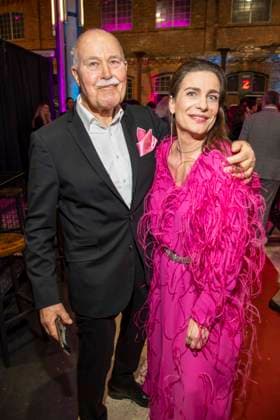 ABB HOERFILMPREIS Nadine Heidenreich mit Begleitung Mann zu Gast beim Deutschen Hoerfilmpreis 2026 im Colosseum Filmtheater Berlin am Dienstag den 24.03.2026 in Berlin Berlin Deutschland