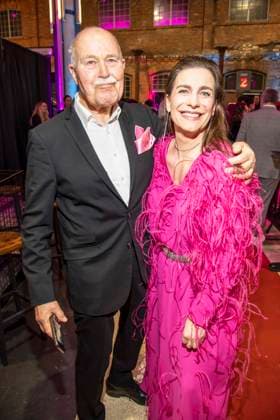 ABB HOERFILMPREIS Nadine Heidenreich mit Begleitung Mann zu Gast beim Deutschen Hoerfilmpreis 2026 im Colosseum Filmtheater Berlin am Dienstag den 24.03.2026 in Berlin Berlin Deutschland