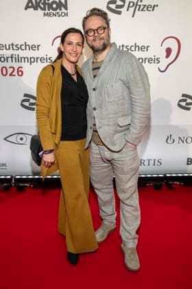 ABB HOERFILMPREIS Ulrike Frank und Marc Schubring zu Gast beim Deutschen Hoerfilmpreis 2026 im Colosseum Filmtheater Berlin am Dienstag den 24.03.2026 in Berlin Berlin Deutschland