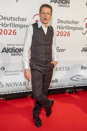 ABB HOERFILMPREIS Alexander Scheer zu Gast beim Deutschen Hoerfilmpreis 2026 im Colosseum Filmtheater Berlin am Dienstag den 24.03.2026 in Berlin Berlin Deutschland