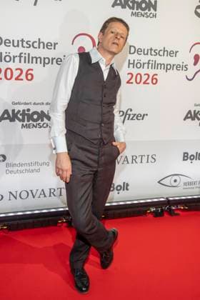 ABB HOERFILMPREIS Alexander Scheer zu Gast beim Deutschen Hoerfilmpreis 2026 im Colosseum Filmtheater Berlin am Dienstag den 24.03.2026 in Berlin Berlin Deutschland