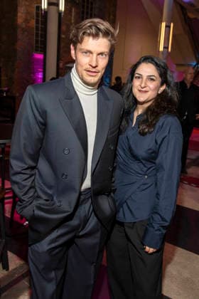 ABB HOERFILMPREIS Helgi Schmid und Rana Farahani zu Gast beim Deutschen Hoerfilmpreis 2026 im Colosseum Filmtheater Berlin am Dienstag den 24.03.2026 in Berlin Berlin Deutschland