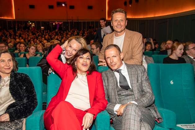 ABB HOERFILMPREIS Jette Foerster, Feo Aladag, Alice Brauner, Michael Zechbauer und Roman Knizka zu Gast beim Deutschen Hoerfilmpreis 2026 im Colosseum Filmtheater Berlin am Dienstag den 24.03.2026 in Berlin Berlin Deutschland