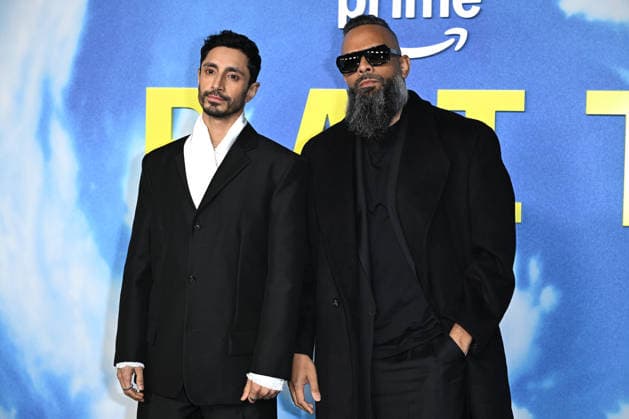 Riz Ahmed and Guz Khan attends Bait London premiere at Shoreditch Electric in London, England. UK. Tuesday 24th March 2026 Copyright: xJamesxWarrenx ae6sb834