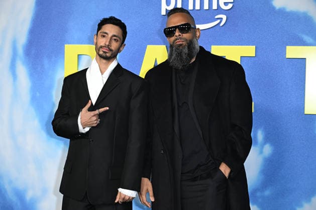 Riz Ahmed and Guz Khan attends Bait London premiere at Shoreditch Electric in London, England. UK. Tuesday 24th March 2026 Copyright: xJamesxWarrenx ae6sb837