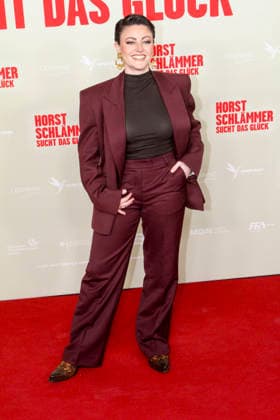 ABB SCHLAEMMER- Tahnee Schaffarczyk zu Gast auf dem roten Teppich bei der Hamburg Premiere des Kino Films Horst Schlaemmer sucht das Glueck im Kino Cinemaxx Damtor am Dienstag 24.03.2026 in Hamburg Hamburg Deutschland