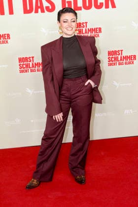 ABB SCHLAEMMER- Tahnee Schaffarczyk zu Gast auf dem roten Teppich bei der Hamburg Premiere des Kino Films Horst Schlaemmer sucht das Glueck im Kino Cinemaxx Damtor am Dienstag 24.03.2026 in Hamburg Hamburg Deutschland