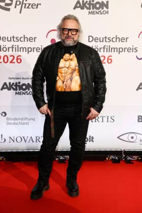 Roman Shamov bei der Verleihung des 24. Deutschen Hörfilmpreises 2026 im Colosseum Filmtheater. Berlin, 24.03.2026