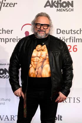 Roman Shamov bei der Verleihung des 24. Deutschen Hörfilmpreises 2026 im Colosseum Filmtheater. Berlin, 24.03.2026