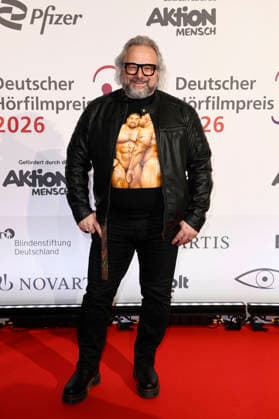 Roman Shamov bei der Verleihung des 24. Deutschen Hörfilmpreises 2026 im Colosseum Filmtheater. Berlin, 24.03.2026