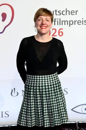 Pola Beck bei der Verleihung des 24. Deutschen Hörfilmpreises 2026 im Colosseum Filmtheater. Berlin, 24.03.2026