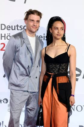 Nico Ehrenteit und Salber Lee Williams bei der Verleihung des 24. Deutschen Hörfilmpreises 2026 im Colosseum Filmtheater. Berlin, 24.03.2026