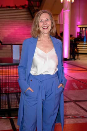 Petra Zieser bei der Verleihung des 24. Deutschen Hörfilmpreises 2026 im Colosseum Filmtheater. Berlin, 24.03.2026