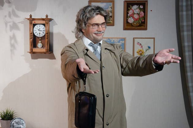 Madame Tussauds, Präsentation des Wohnzimmers von Horst Schlämmer Berlin, Madame Tussauds, Präsentation des Wohnzimmers von Horst Schlämmer Berlin Berlin GER