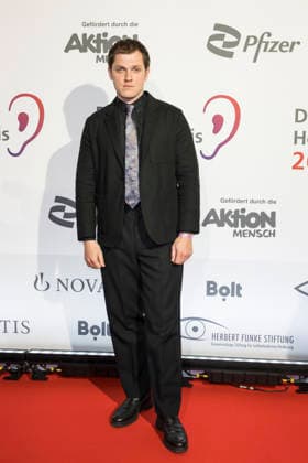 Deutscher Hörfilmpreis, Preisverleihung im Kino Colosseum, Berlin, 24.03.2026 Enno Trebs vor der Preisverleihung zum Deutschen Hörfilmpreis im Berliner Kino Colosseum am 24.03.2026 Berlin Kino Collosseum Copyright: xBenxKriemannx