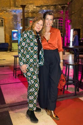 Deutscher Hörfilmpreis, Preisverleihung im Kino Colosseum, Berlin, 24.03.2026 Marion Kracht und Julia Bremermann vor der Preisverleihung zum Deutschen Hörfilmpreis im Berliner Kino Colosseum am 24.03.2026 Berlin Kino Collosseum Copyright: xBenxKriemannx
