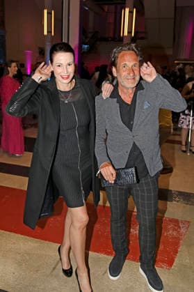 Katharina Gerhardt und Falk-Willy Wild bei der Verleihung des 24. Deutschen Hörfilmpreises 2026 im Colosseum Filmtheater. Berlin, 24.03.2026
