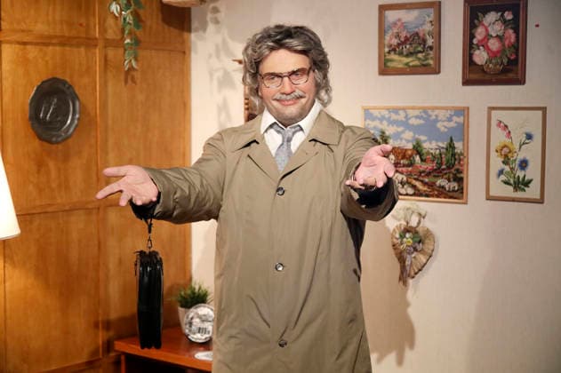 Präsentation der Hape Kerkeling Horst Schlämmer Wachsfigur in seinem fiktiven Wohnzimmer in Grevenbroich bei Madame Tussauds. Berlin, 25.03.2026
