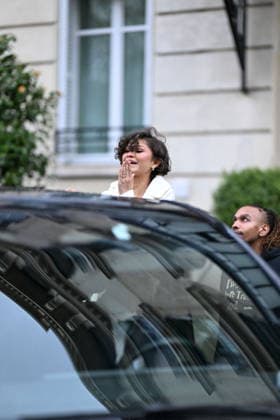 Zendaya quitte le palace Shangri La pour la promotion parisienne du film Laveu The Drama , le 25 mars 2026 The film had been screened the previous day in a preview at the Pathé Palace in Paris Yehiel Chekroune Bestimage Zendaya leaves the Shangri La palace for the Parisian promotion of the film The Drama on March 25, 2026 The film had been screened the previous day in a preview at the Pathé Palace in Paris Paris France  Copyright: xYehielxChekrounex xBestimagexYehielxChekrounex xBestimagex