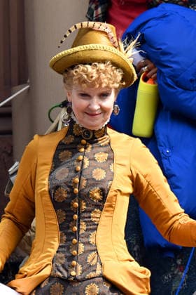 **EXCLUSIVE ALL ROUNDER** **VIDEO AVAILABLE** EXCLUSIVE Cynthia Nixon and Dennis Haysbert are seen in costume on the set of HBO™s ˜The Gilded Age™. This is the first time Haysbert has been spotted filming the period drama since it was announced he has joined the fourth season playing Dr Reginald Harris Where: New York City, New York, United States When: 25 Mar 2026 Credit: Elder Ordonez INSTARimages EDITORIAL USE ONLY. NOT FOR USE BY NEWSPAPERS BASED IN THE UK. Copyright: xx instar55579995