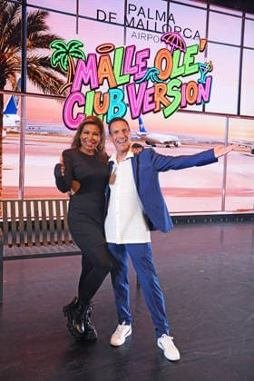 Patricia Blanco, Harald Reitinger bei der Premiere von MALLE OLE - DAS MUSICAL DAS BALLERT! im First Stage Theater in Hamburg am 25.03.2026