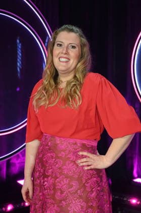 Kabarettistin Franziska Wanninger, Autorin, Schauspielerin und Podcasterin.zu Gast bei der ARD Show Ladies Night die einzige Comedy- und Kabarettshow mit rein weiblicher Besetzung im deutschsprachigen Fernsehen: