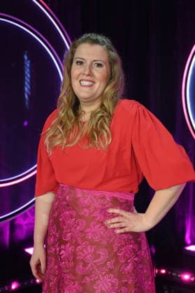 Kabarettistin Franziska Wanninger, Autorin, Schauspielerin und Podcasterin.zu Gast bei der ARD Show Ladies Night die einzige Comedy- und Kabarettshow mit rein weiblicher Besetzung im deutschsprachigen Fernsehen:
