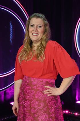 Kabarettistin Franziska Wanninger, Autorin, Schauspielerin und Podcasterin.zu Gast bei der ARD Show Ladies Night die einzige Comedy- und Kabarettshow mit rein weiblicher Besetzung im deutschsprachigen Fernsehen: