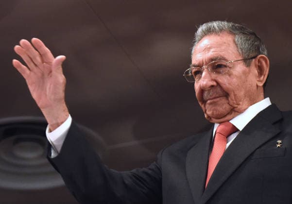 March 22, 2016, Havana, Cuba: Former Cuban president Raul Castro waves to the audience at the Gran Teatro de la Habana Alicia Alonso prior to an address to the Cuban people by U.S. President Barack Obama. Havana Cuba - ZUMAs197 20160322_aaa_s197_015 Copyright: xPaulxHennessyx