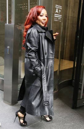 NEW YORK, NY - MARCH 25: Tiny Harris Seen at SiriusXM Studios in New York City on March 25, 2026. Credit; RW MediaPunch Copyright: xRWx