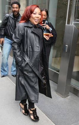 NEW YORK, NY - MARCH 25: Tiny Harris Seen at SiriusXM Studios in New York City on March 25, 2026. Credit; RW MediaPunch Copyright: xRWx