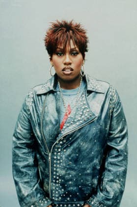 Studio Portraits of Missy Elliott Singer MISSY ELLIOTT in studio images. Missy Elliott s latest video won an award at the MTV Video Music Awards 2003. Madrid Spain Copyright: xRemixAgencyx