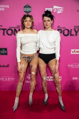 ABB POLYTON- Lotta Kummer von Blond und Nina Kummer zu Gast auf dem roten Teppich bei der bei der Polyton Musikpreis Preisverleihung 2026 im Atelier GardensBerkin am Mittwoch 25.03.2026 in Berlin Berlin Deutschland