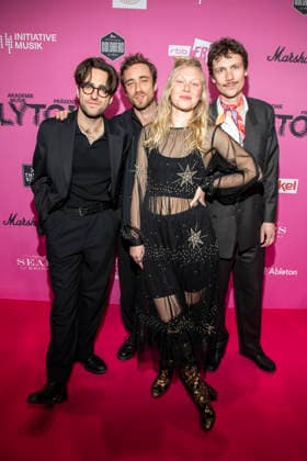 ABB POLYTON- Resul Dindar und Catt und ihre Band zu Gast auf dem roten Teppich bei der bei der Polyton Musikpreis Preisverleihung 2026 im Atelier GardensBerkin am Mittwoch 25.03.2026 in Berlin Berlin Deutschland