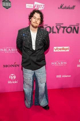 ABB POLYTON- Majan, deutscher Rapper zu Gast auf dem roten Teppich bei der bei der Polyton Musikpreis Preisverleihung 2026 im Atelier GardensBerkin am Mittwoch 25.03.2026 in Berlin Berlin Deutschland